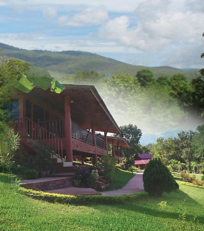 Ban Rai Tin Thai Ngarm Eco Lodge Mae Rim Dış mekan fotoğraf